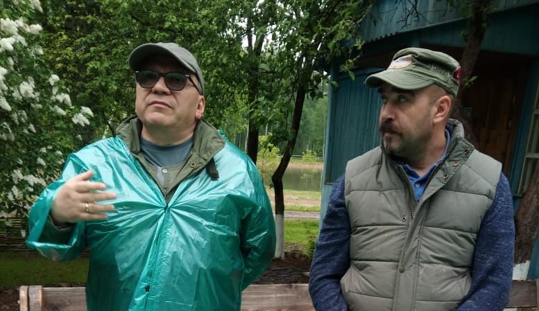 На съемочной площадке фильма "Ильинский рубеж" начинается строительство декорации Варшавского шоссе На съемочной площадке фильма "Ильинский рубеж" начинается строительство декорации Варшавского шоссе