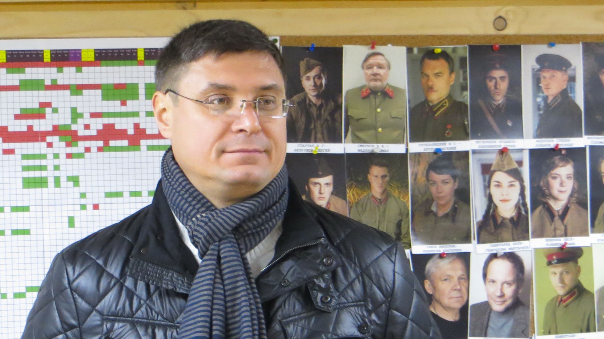 Депутат Госдумы Александр Авдеев побывал на съемках фильма "Ильинский рубеж" Депутат Госдумы Александр Авдеев побывал на съемках фильма "Ильинский рубеж"