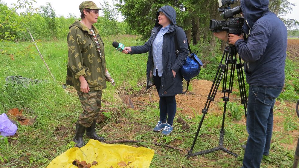 В день 77-й годовщины начала войны на окраине Ильинского найдены останки четырех воинов РККА В день 77-й годовщины начала войны на окраине Ильинского найдены останки четырех воинов РККА