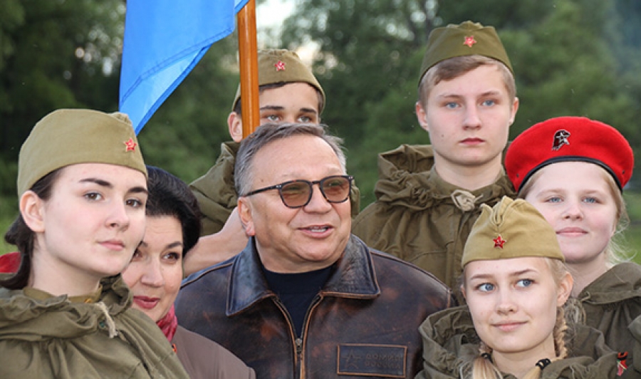 Народному кинопроекту "Ильинский рубеж" исполнилось два года Народному кинопроекту "Ильинский рубеж" исполнилось два года